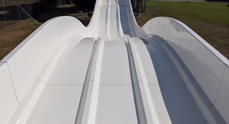 Castillo inflable en evento infantil