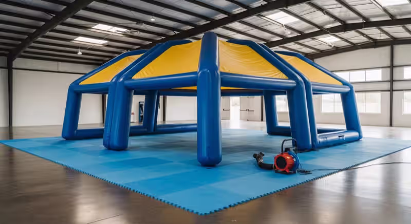 Castillo inflable para cumpleaños de niños en Del Valle