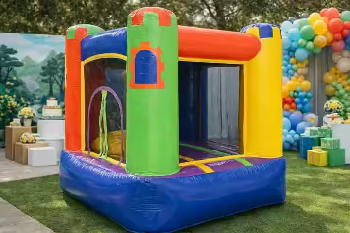 Inflable Mini Castillo - Renta para fiestas infantiles CDMX