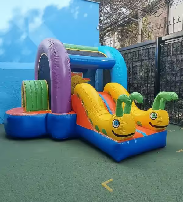 Gusanitos - Inflable con túneles para fiestas infantiles
