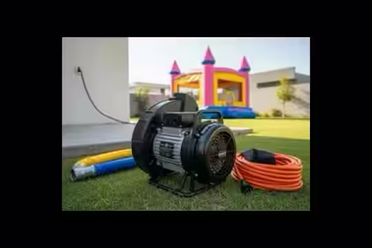 Motor soplador profesional para inflables - Equipo eléctrico incluido en la renta