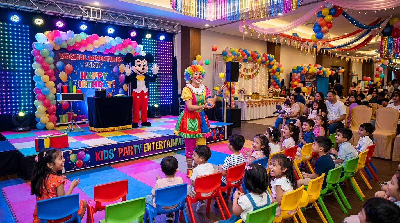 Entretenimiento para niños en Salón Fantasy Nezahualcóyotl