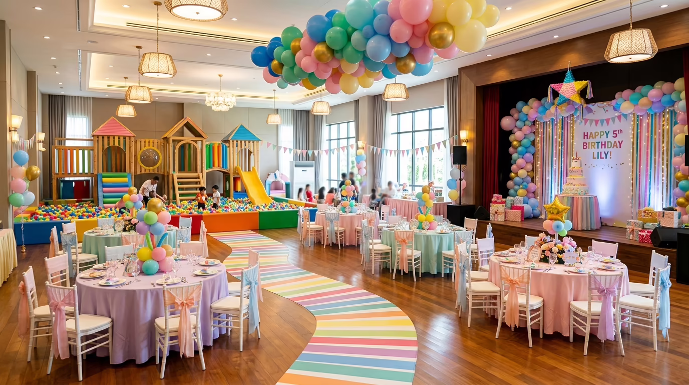 Salón de fiestas infantiles lujoso Iztapalapa CDMX