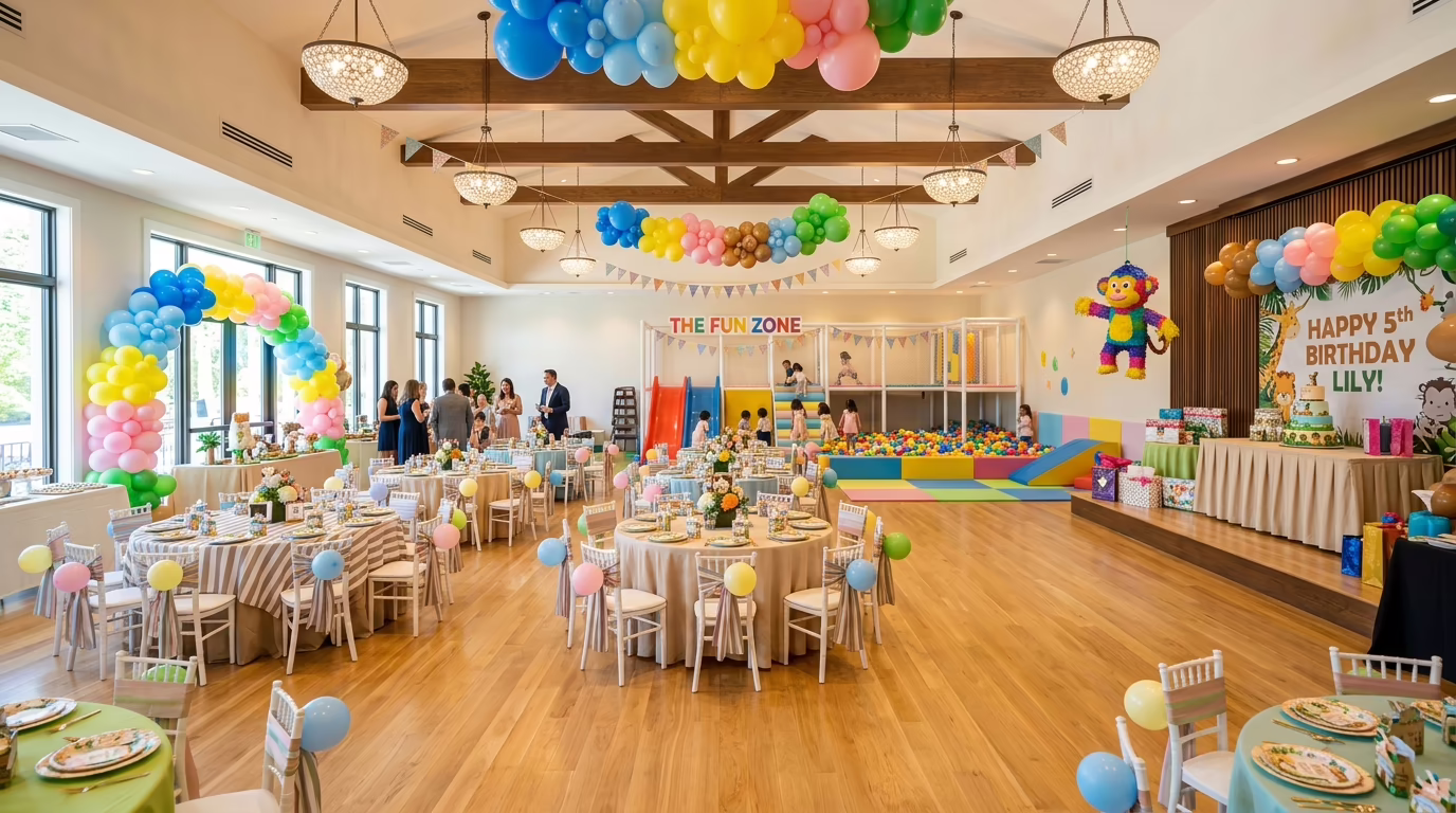 Salón de fiestas lujoso para niños en Nezahualcóyotl Edomex