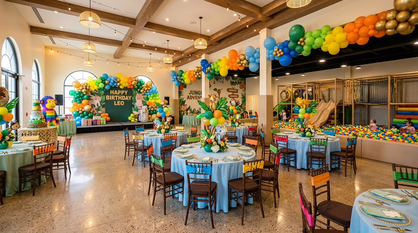 Ambiente festivo lujoso en La Única Diversión Iztapalapa CDMX