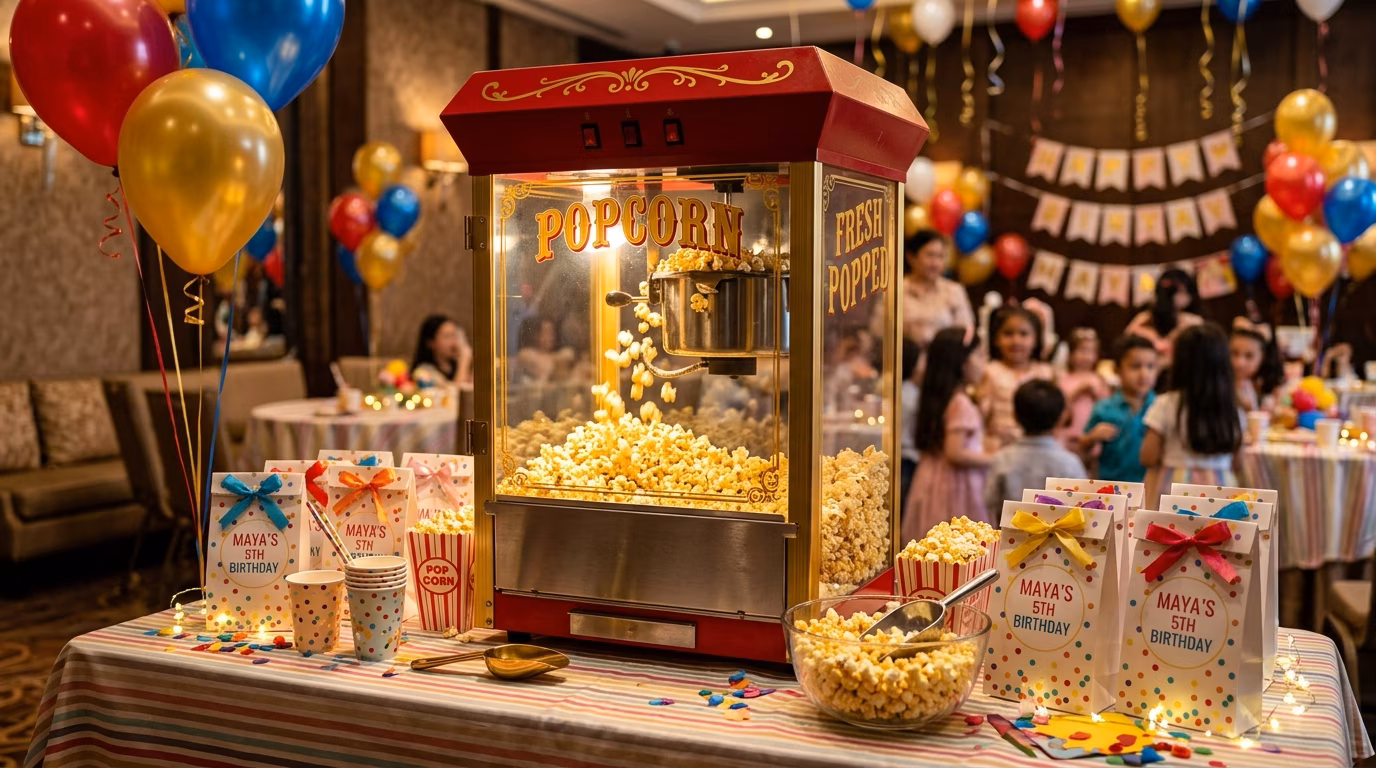 Servicio de palomitas en Changuitos Xalpa, Iztapalapa CDMX