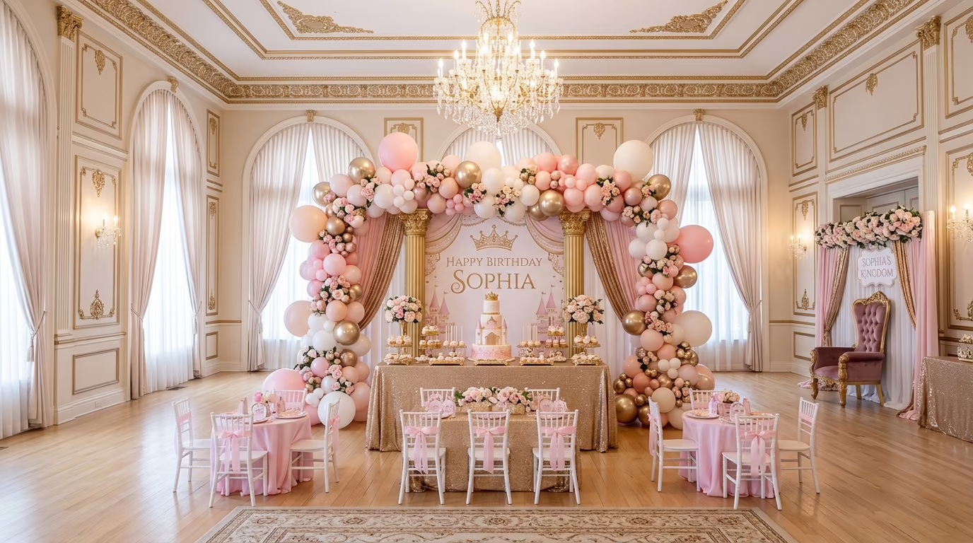 Salón de fiestas princesas Fantasy Salón, Nezahualcóyotl Edomex