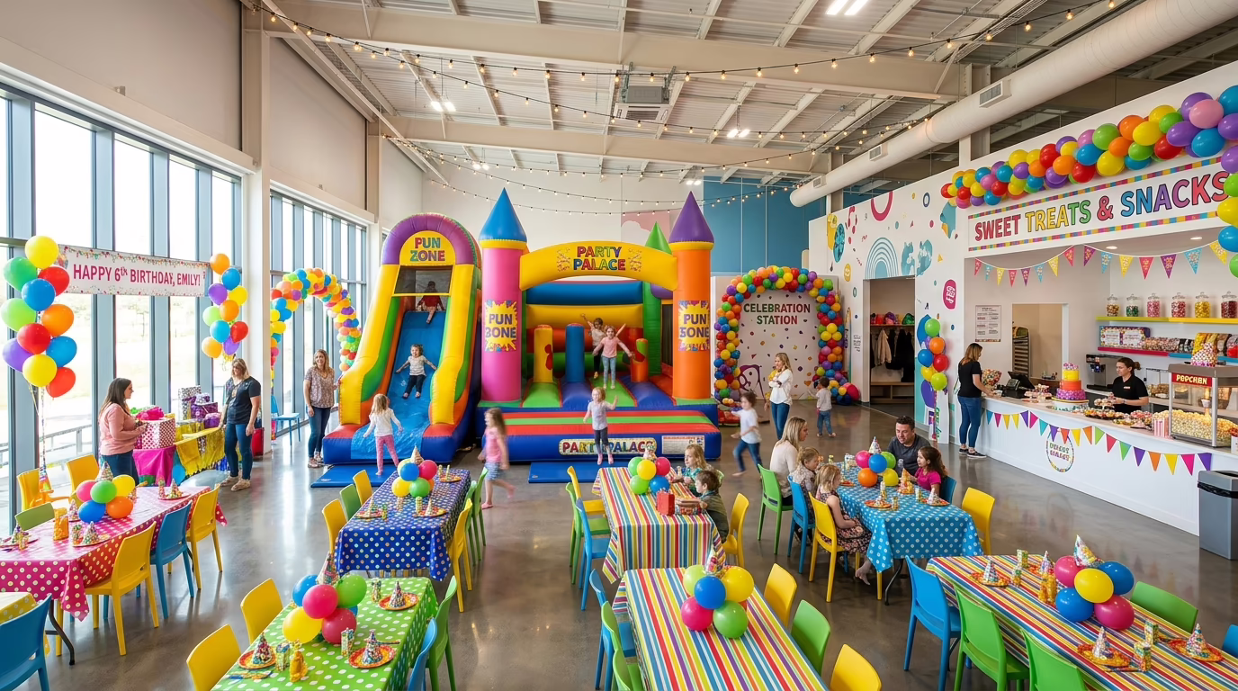 Salón de fiestas con inflables en Changuitos Xalpa Iztapalapa