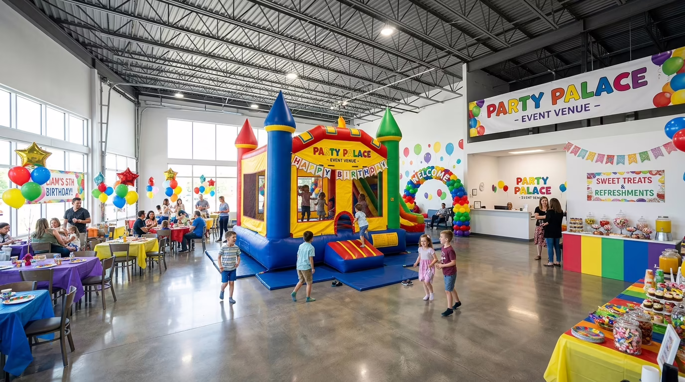 Salón de fiestas con inflables Divertixubys Nezahualcóyotl